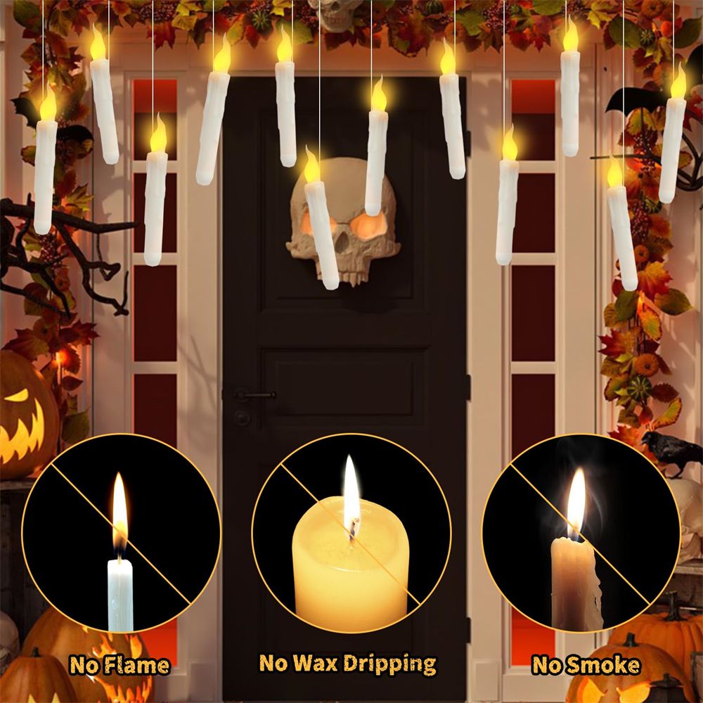 Belluvia | Magic Floating Halloween Candles