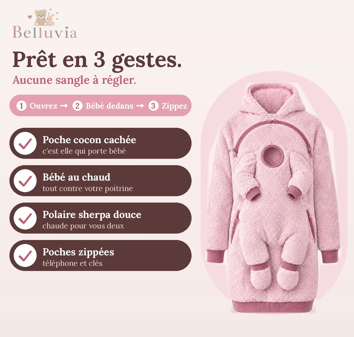 Le Cocon Teddy Belluvia