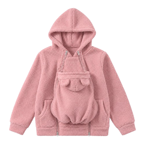 Le Cocon Belluvia - Veste de portage 2 en 1 en polaire