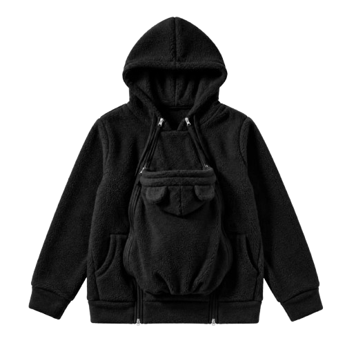 Le Cocon Belluvia - Veste de portage 2 en 1 en polaire