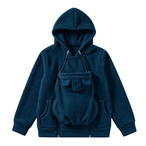 Le Cocon Belluvia - Veste de portage 2 en 1 en polaire