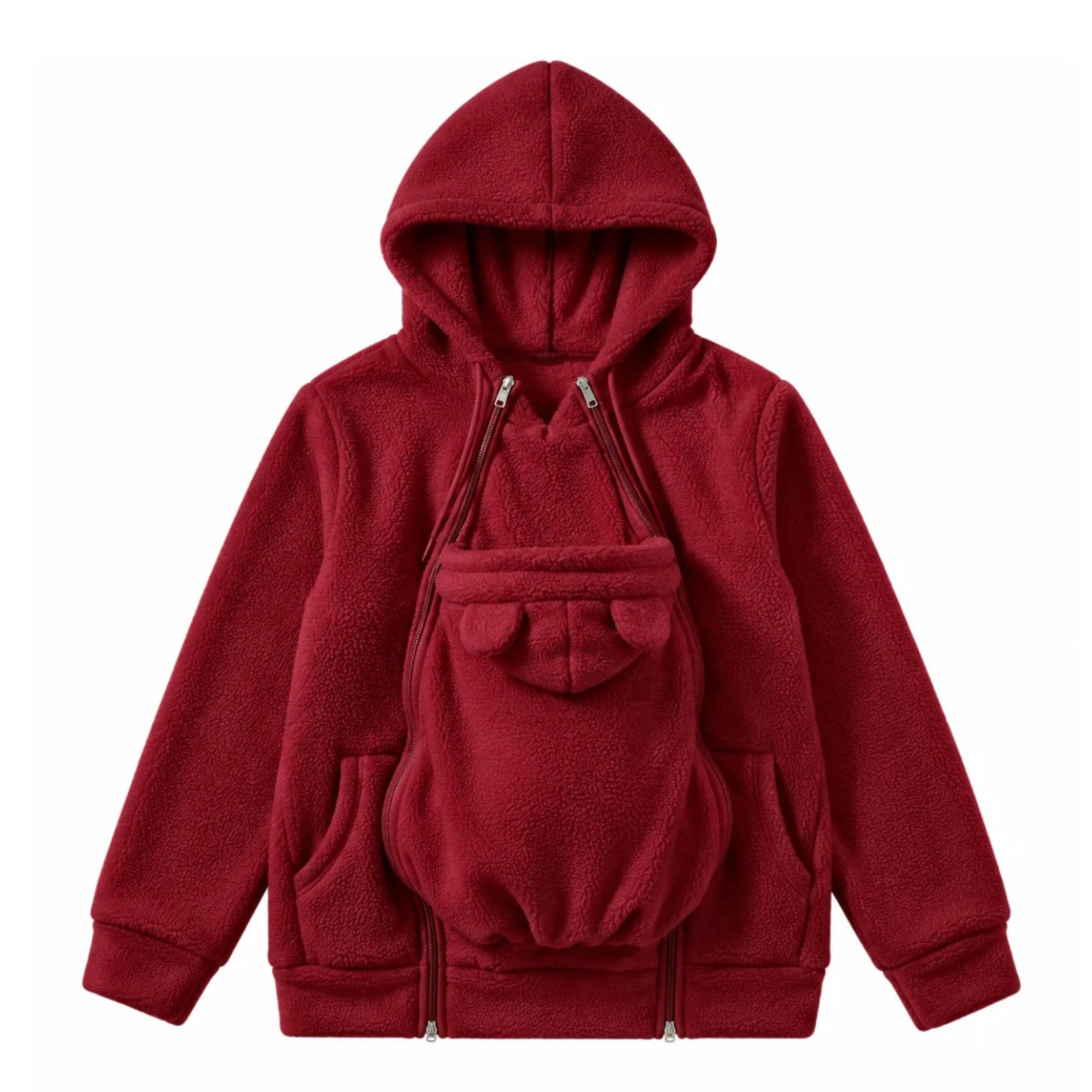 Le Cocon Belluvia - Veste de portage 2 en 1 en polaire