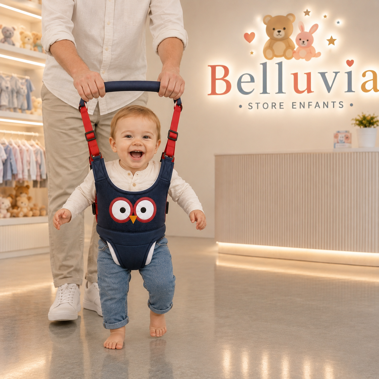Harnais de marche pour bébé