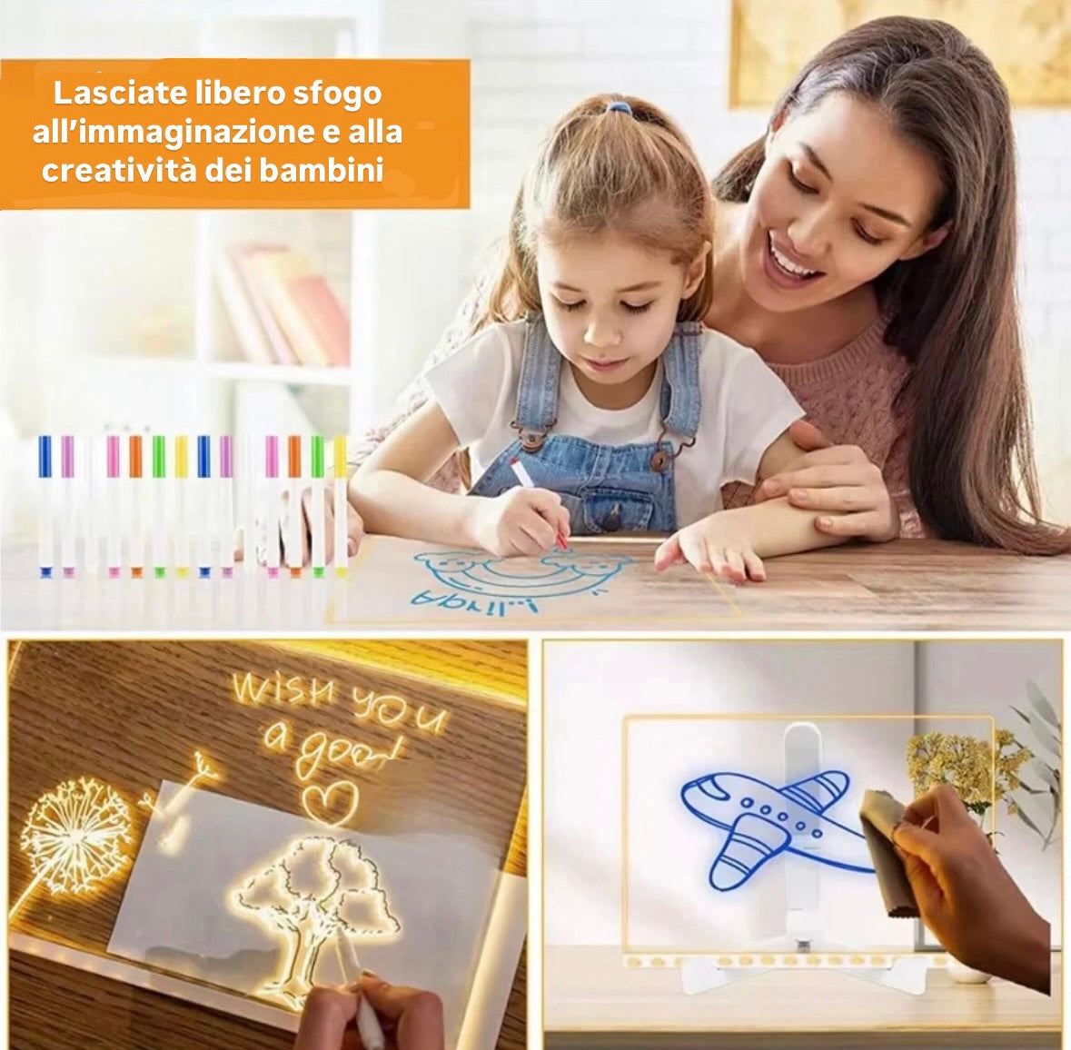 Belluvia | Tavoletta Luminosa : illumina la tua arte