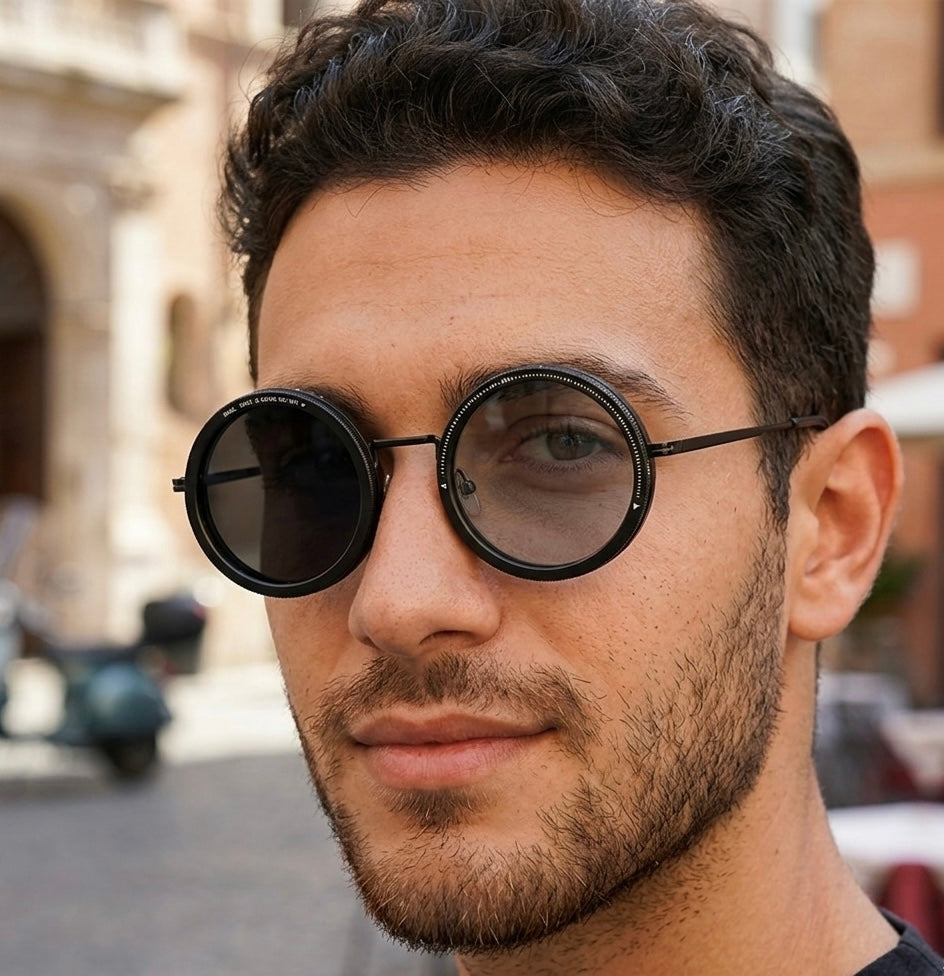 Belluvia | Il Tuo Occhiale polarizzato a tinta regolabile.