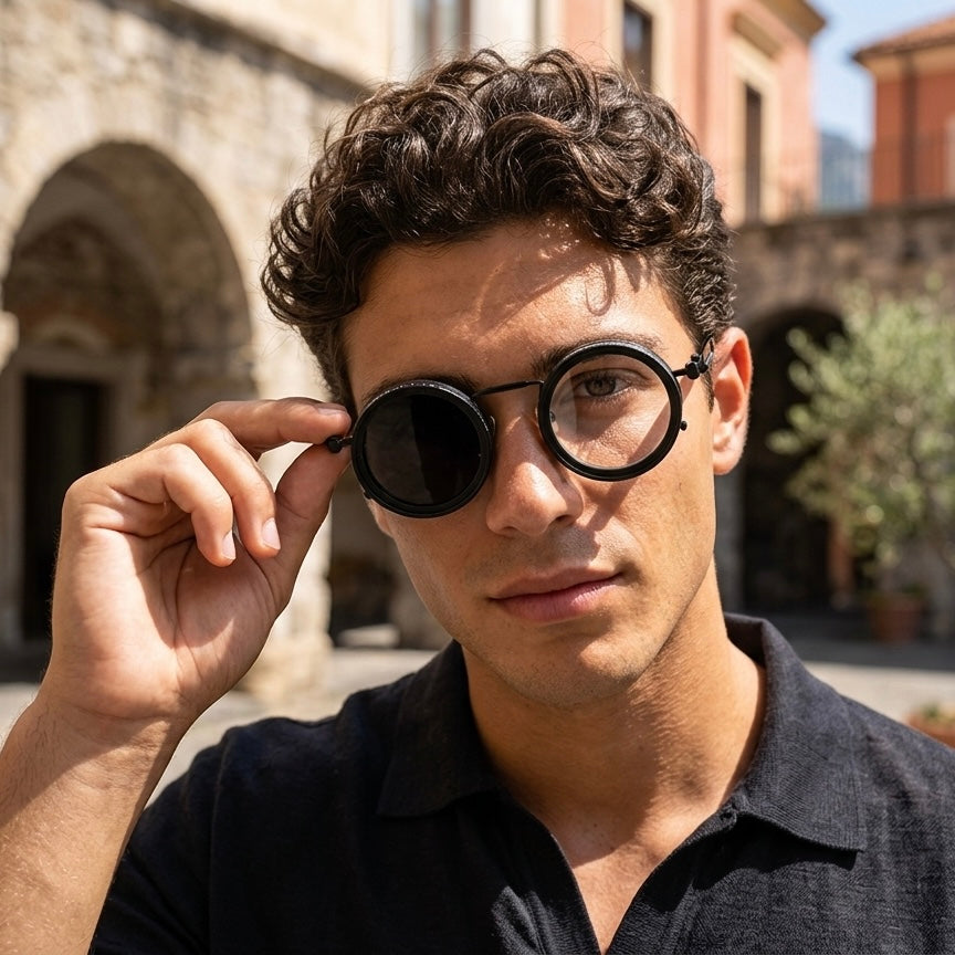 Belluvia | Il Tuo Occhiale polarizzato a tinta regolabile.