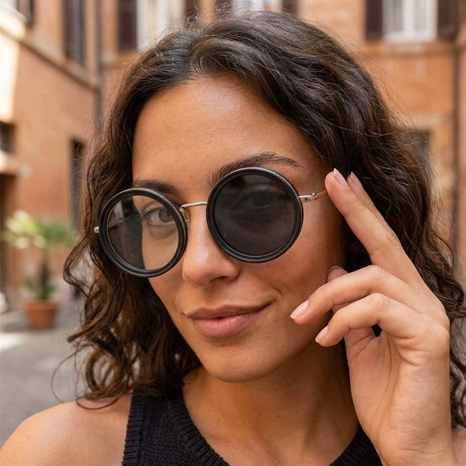 Belluvia | Il Tuo Occhiale polarizzato a tinta regolabile.