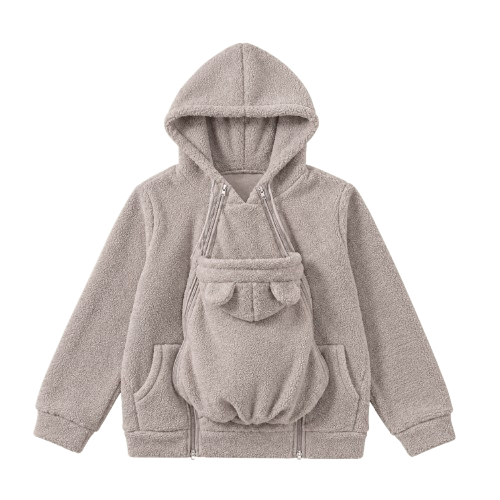 Le Cocon Belluvia - Veste de portage 2 en 1 en polaire