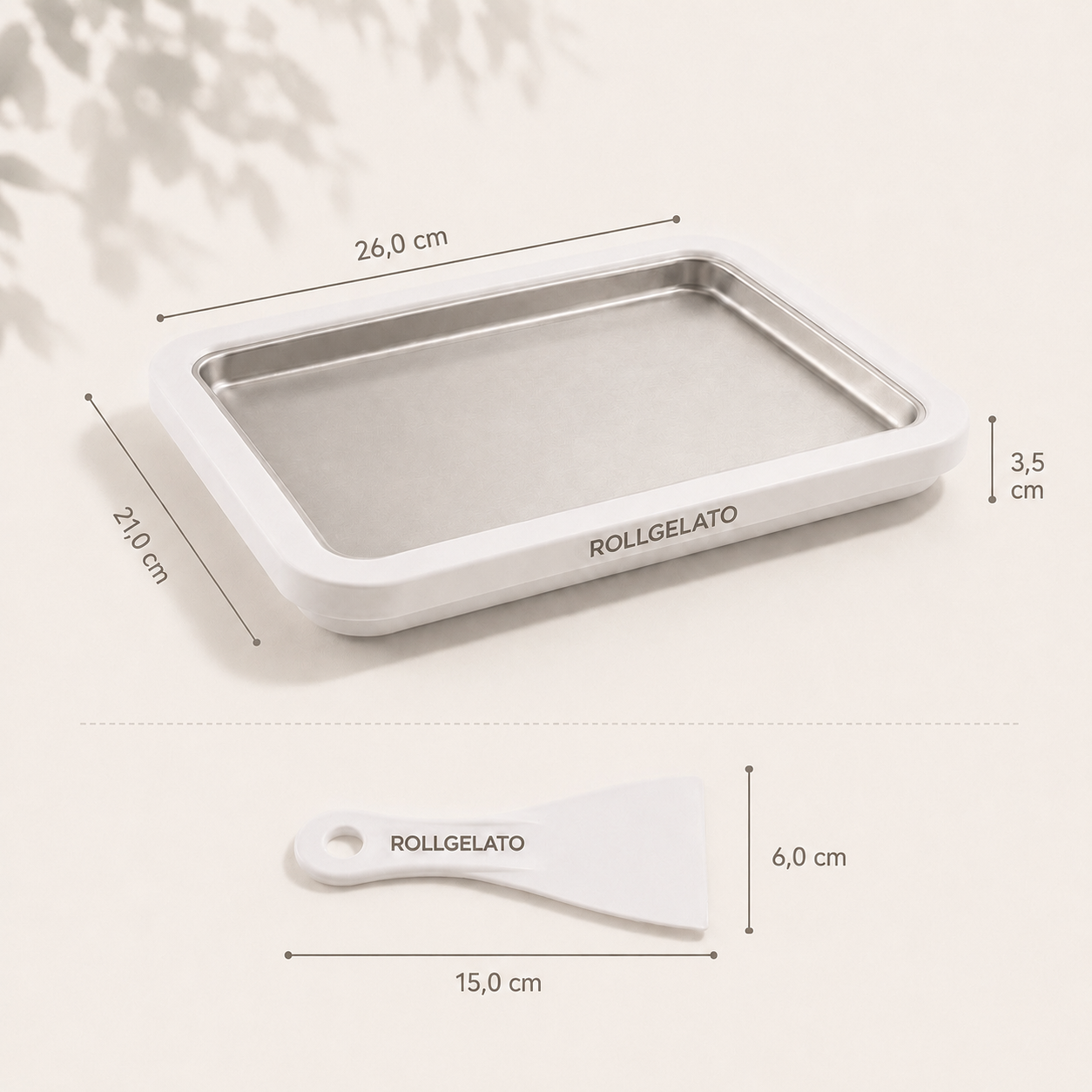 RollGelato - Plancha de Helados Enrollados + eBook de Guía y Recetas