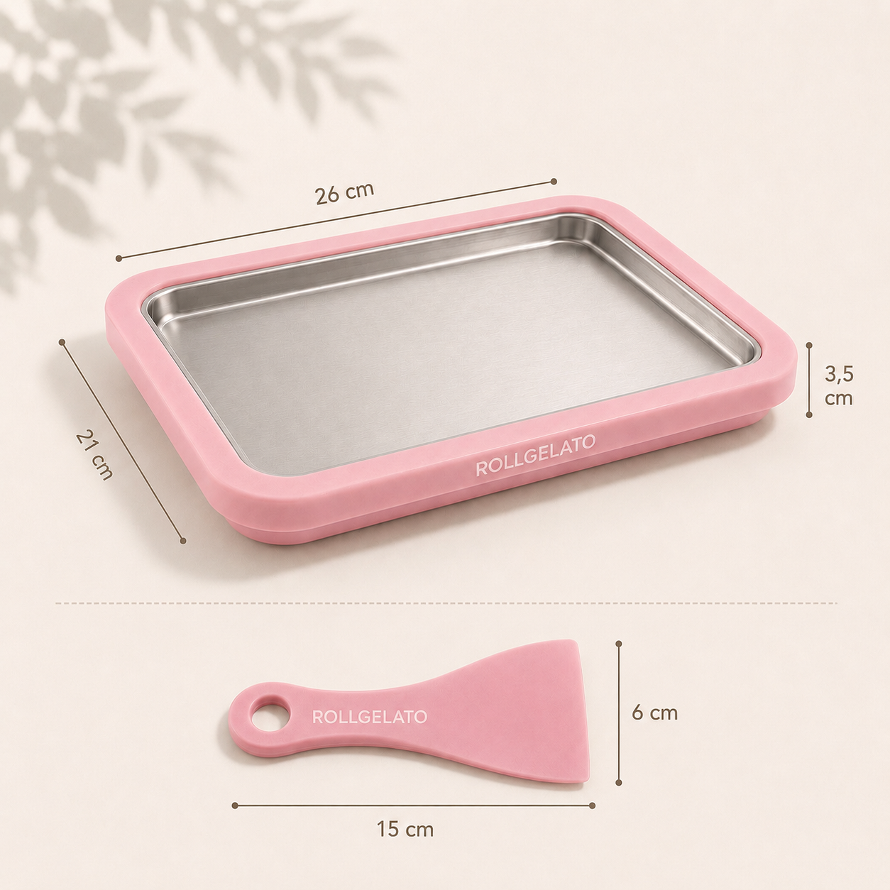 RollGelato - Plancha de Helados Enrollados + eBook de Guía y Recetas