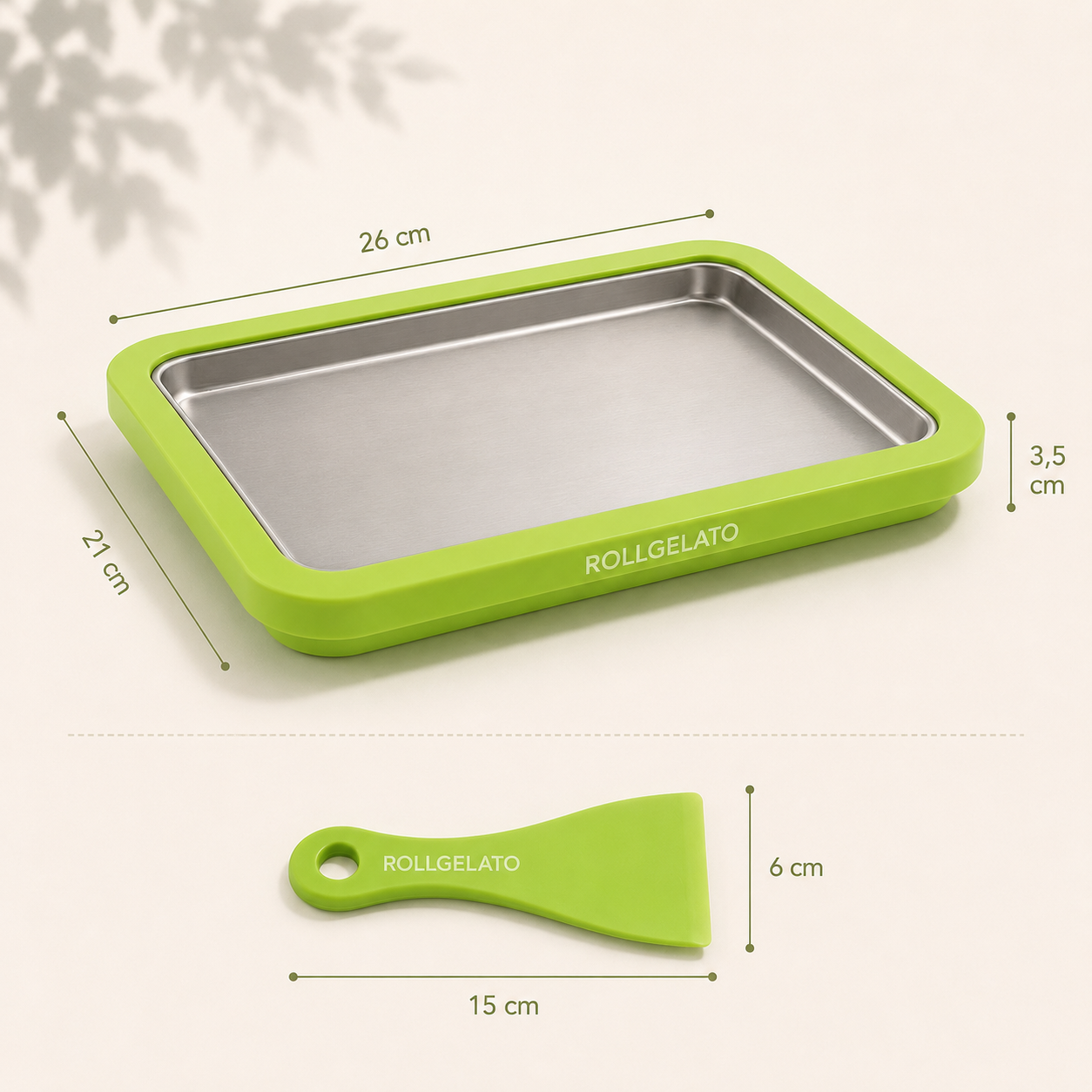 RollGelato - Plancha de Helados Enrollados + eBook de Guía y Recetas