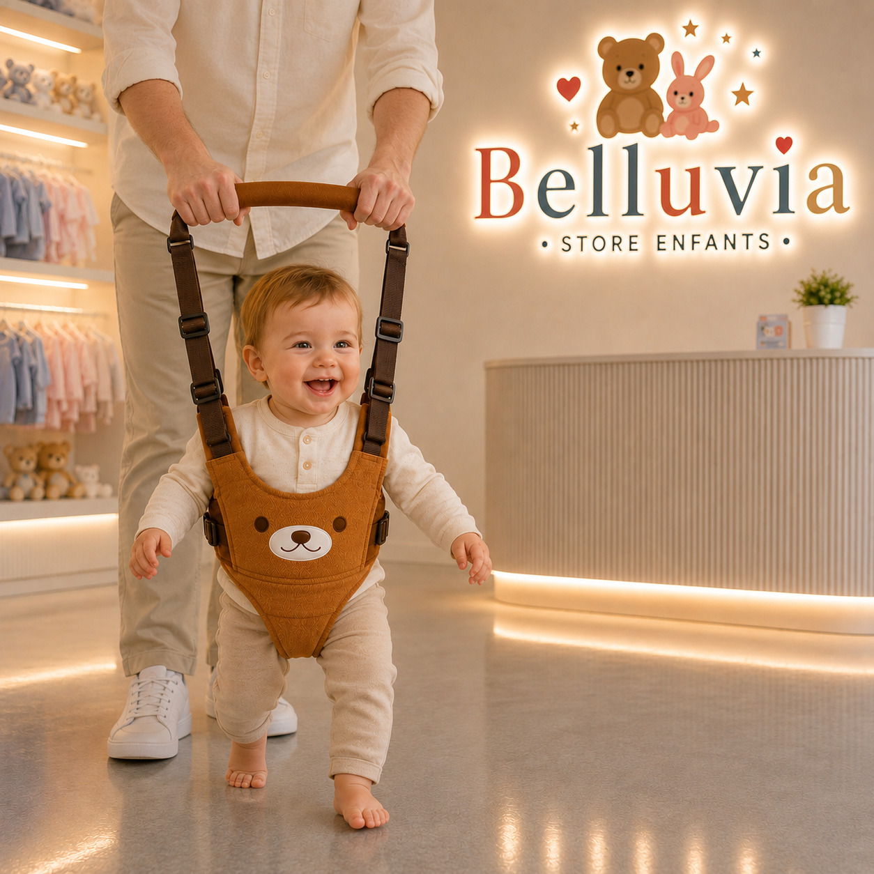 Harnais de marche pour bébé