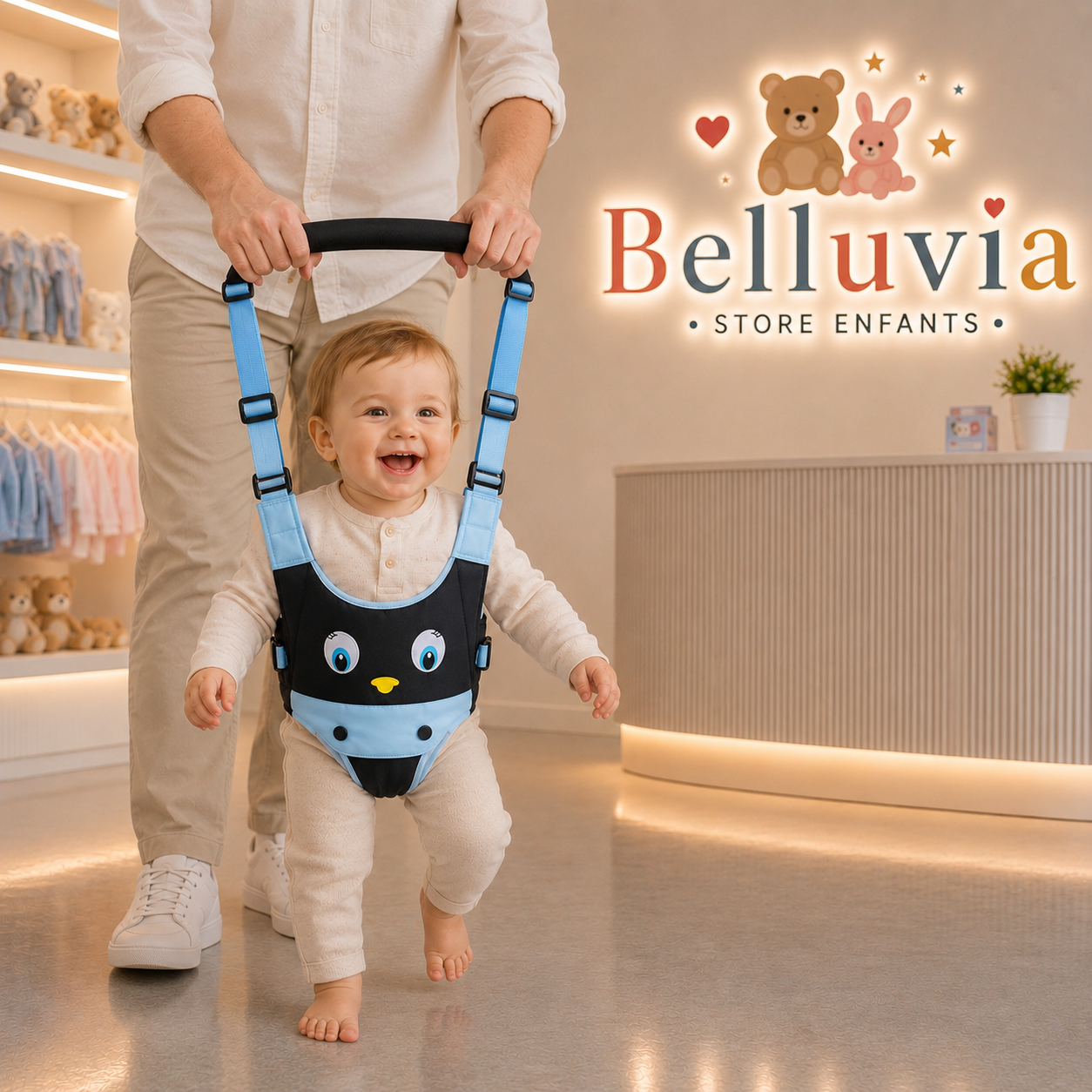 Harnais de marche pour bébé