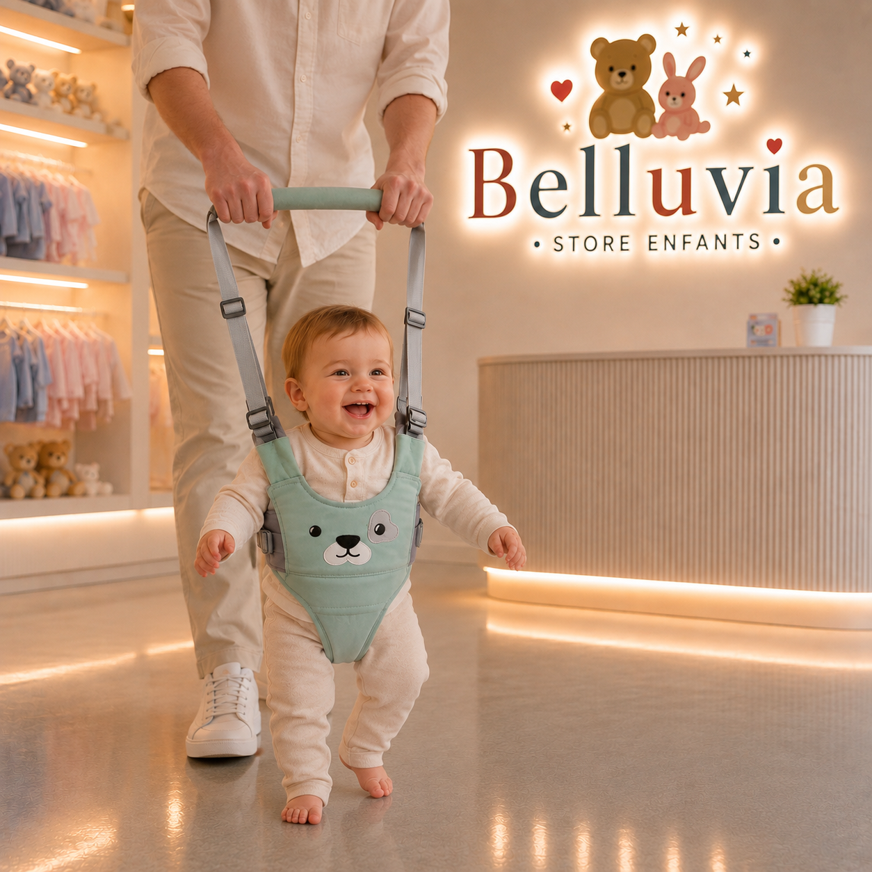 Harnais de marche pour bébé