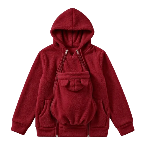 Le Cocon Belluvia - Veste de portage 2 en 1 en polaire