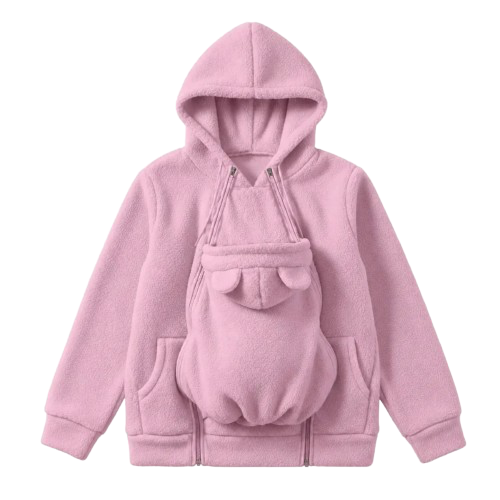 Le Cocon Belluvia - Veste de portage 2 en 1 en polaire