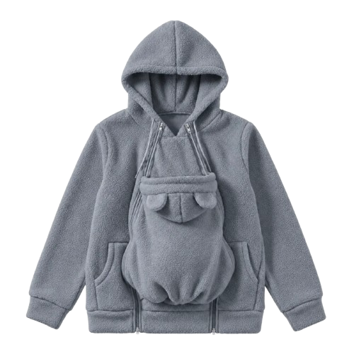 Le Cocon Belluvia - Veste de portage 2 en 1 en polaire