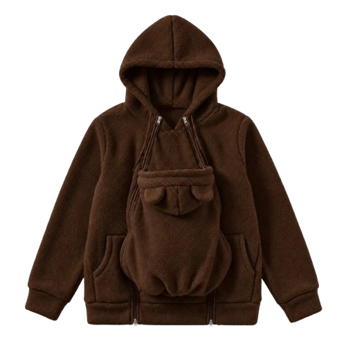 Le Cocon Belluvia - Veste de portage 2 en 1 en polaire