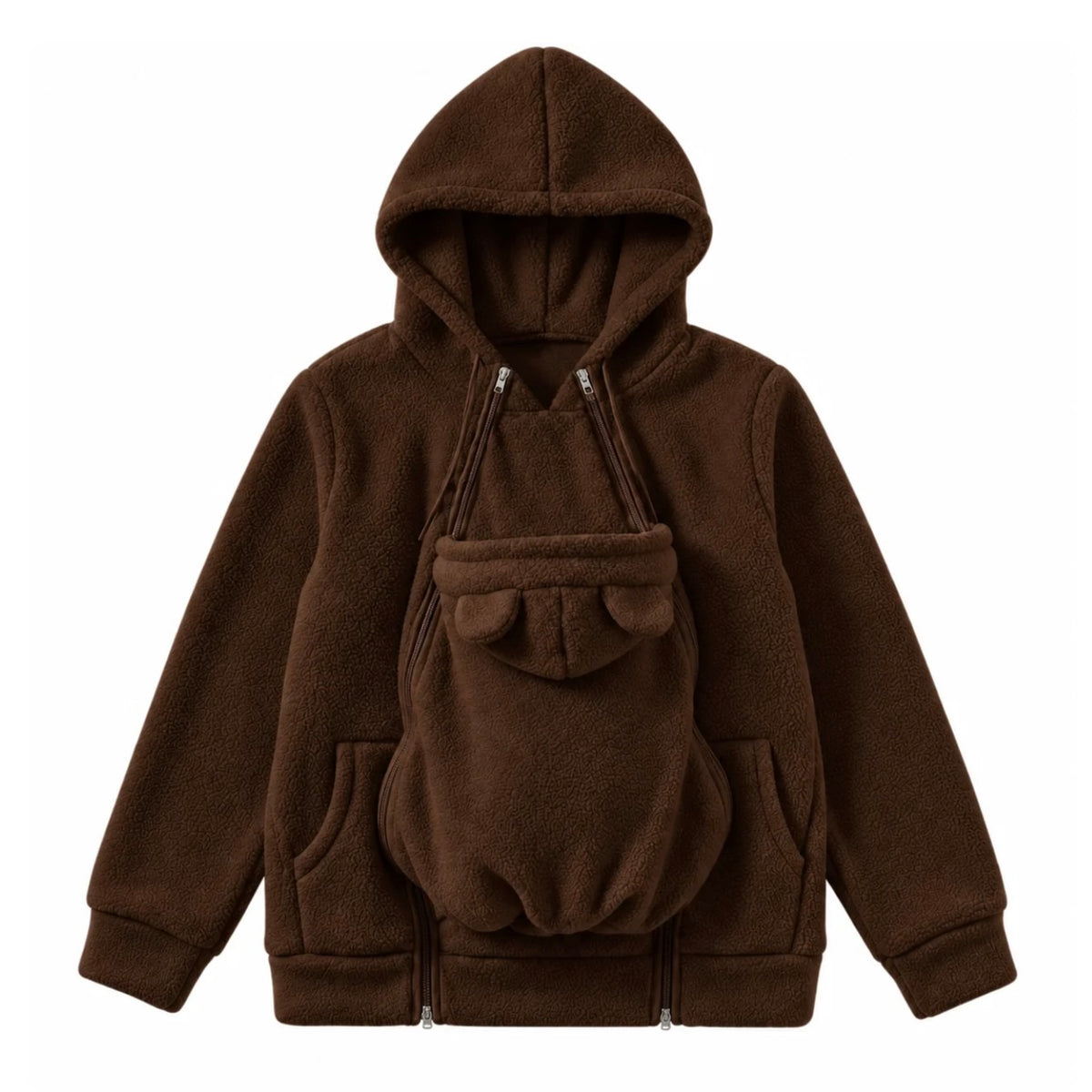 Le Cocon Belluvia - Veste de portage 2 en 1 en polaire